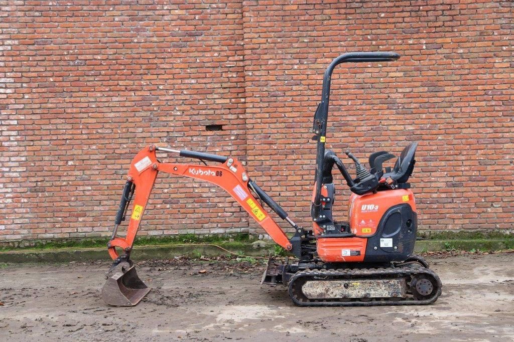 Minibagger des Typs Kubota U10-3, Gebrauchtmaschine in Antwerpen (Bild 2)