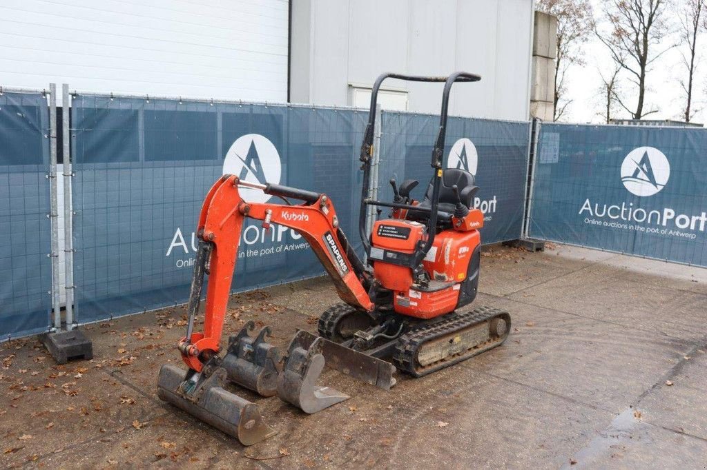 Minibagger des Typs Kubota U10-3, Gebrauchtmaschine in Antwerpen (Bild 9)