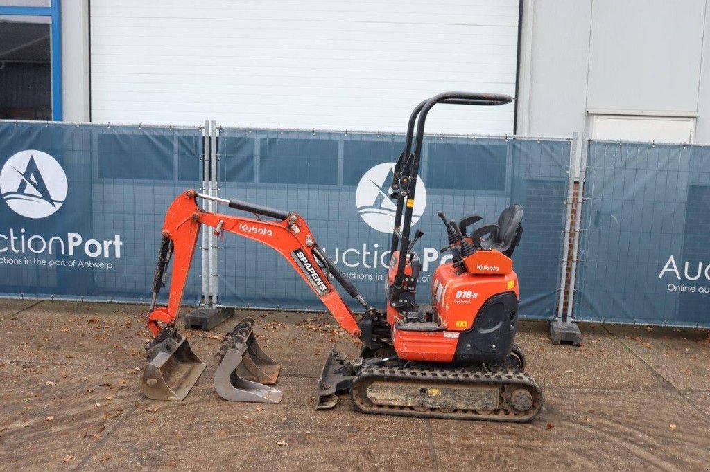 Minibagger des Typs Kubota U10-3, Gebrauchtmaschine in Antwerpen (Bild 2)