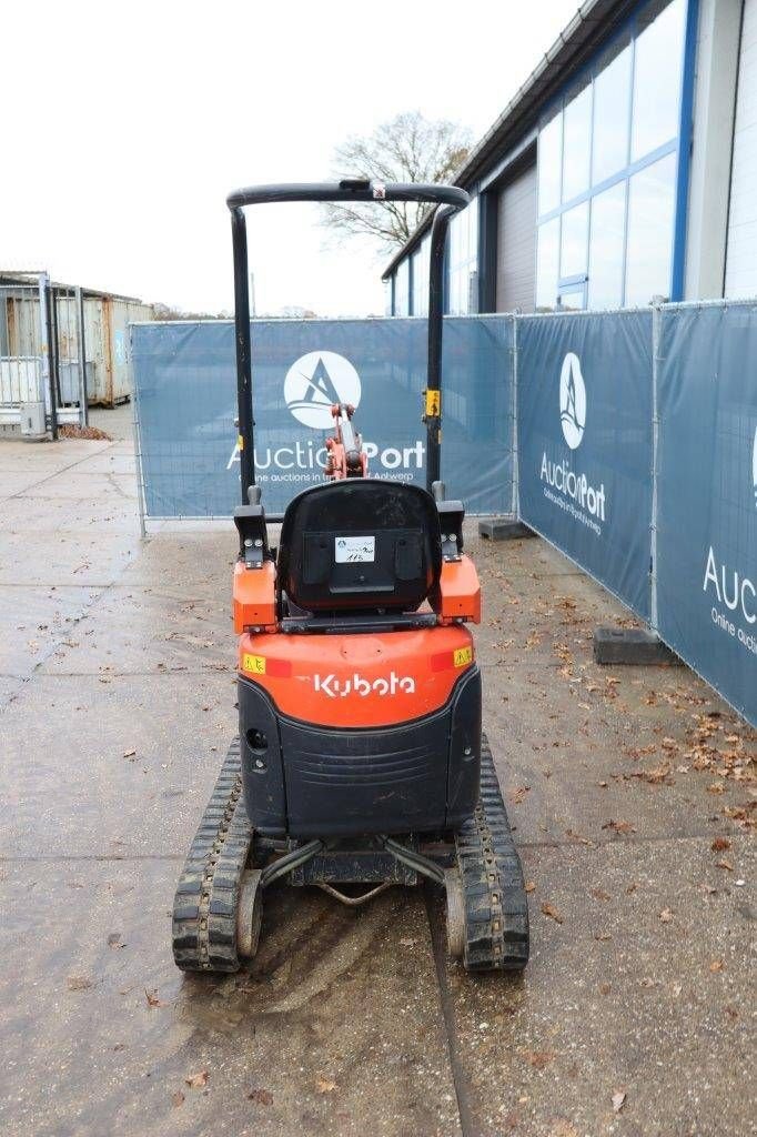 Minibagger des Typs Kubota U10-3, Gebrauchtmaschine in Antwerpen (Bild 4)