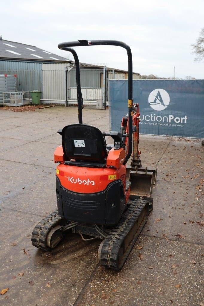 Minibagger des Typs Kubota U10-3, Gebrauchtmaschine in Antwerpen (Bild 5)