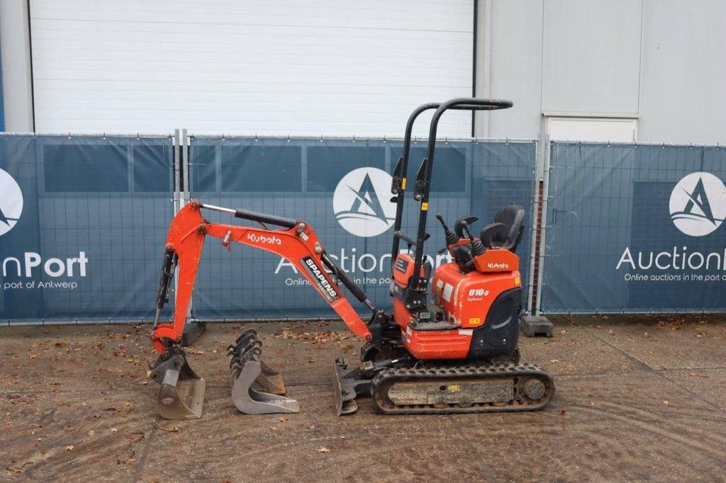 Minibagger des Typs Kubota U10-3, Gebrauchtmaschine in Antwerpen (Bild 1)