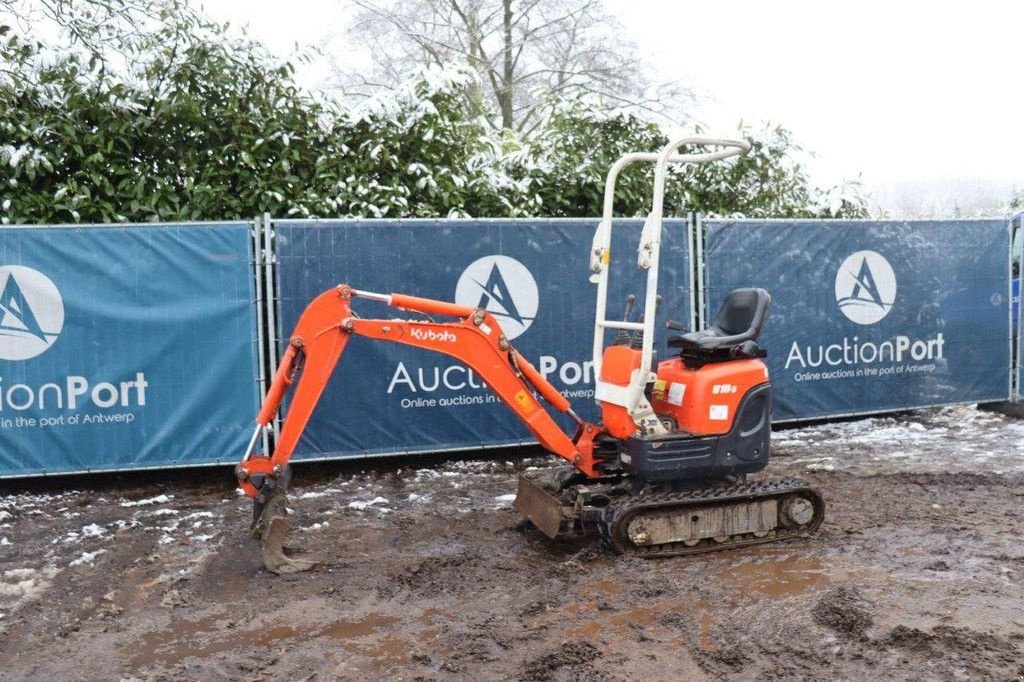 Minibagger des Typs Kubota U10-3, Gebrauchtmaschine in Antwerpen (Bild 1)