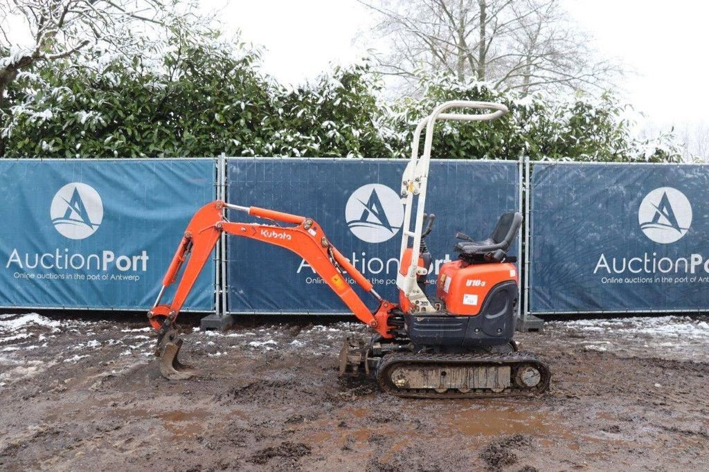 Minibagger des Typs Kubota U10-3, Gebrauchtmaschine in Antwerpen (Bild 2)