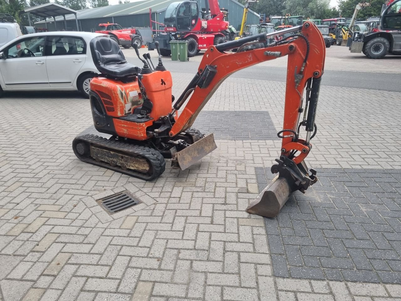 Minibagger des Typs Kubota U10-3, Gebrauchtmaschine in Lunteren (Bild 6)