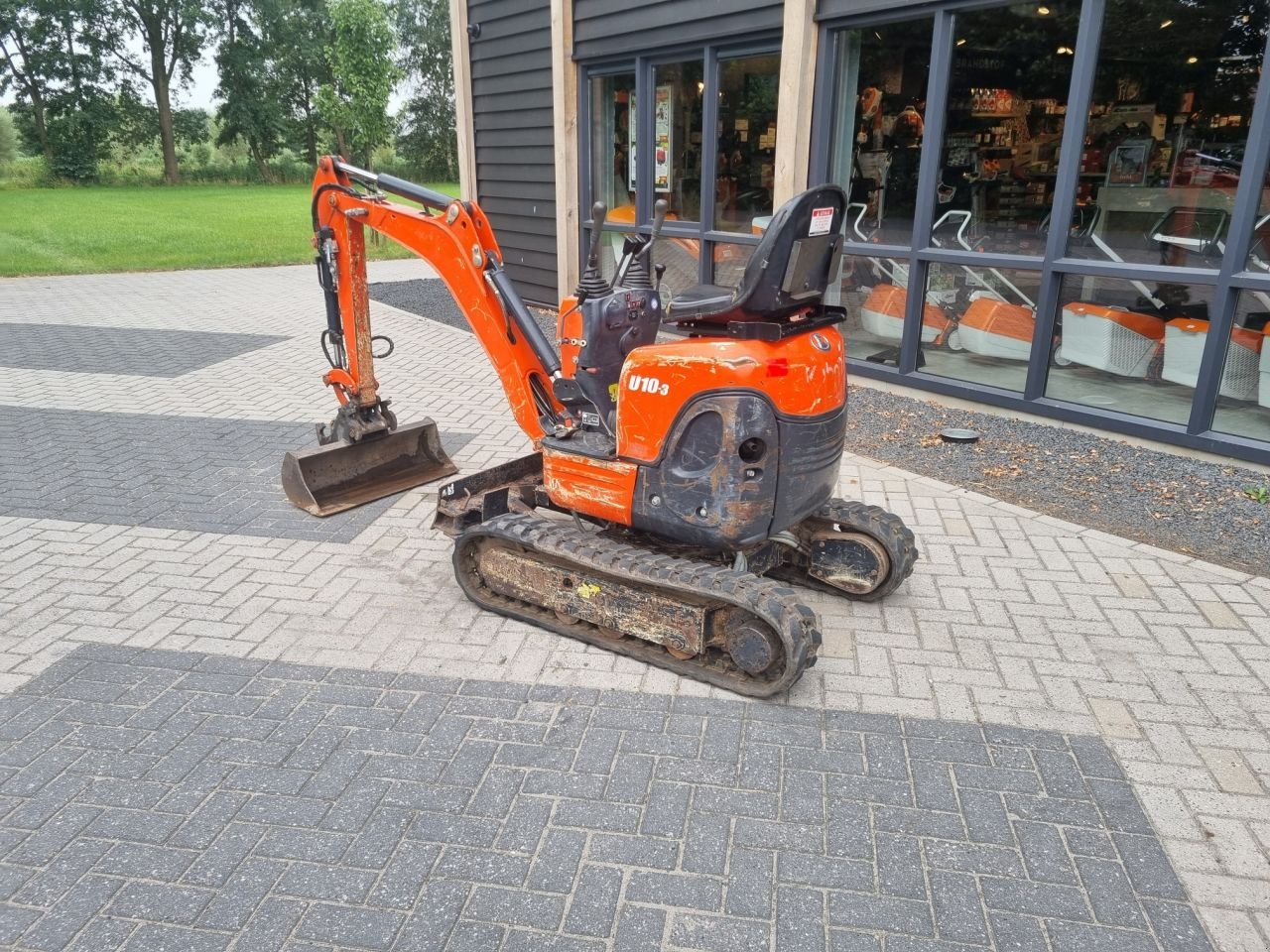 Minibagger des Typs Kubota U10-3, Gebrauchtmaschine in Lunteren (Bild 2)