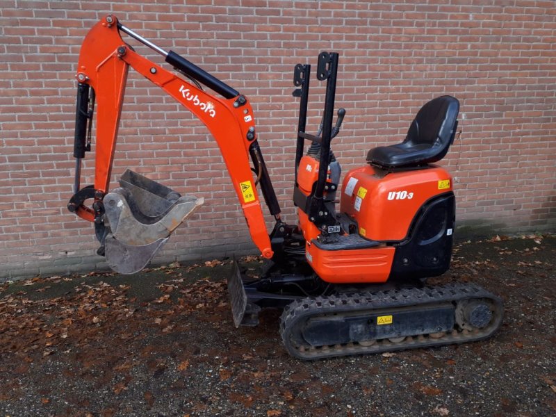 Minibagger типа Kubota U10-3, Gebrauchtmaschine в Maartensdijk (Фотография 1)