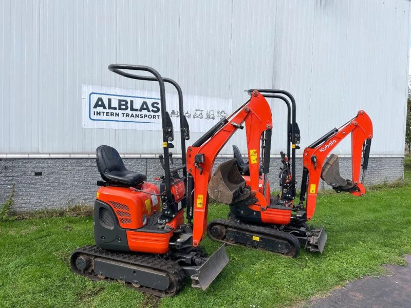 Minibagger des Typs Kubota U10-3, Gebrauchtmaschine in Kwintsheul