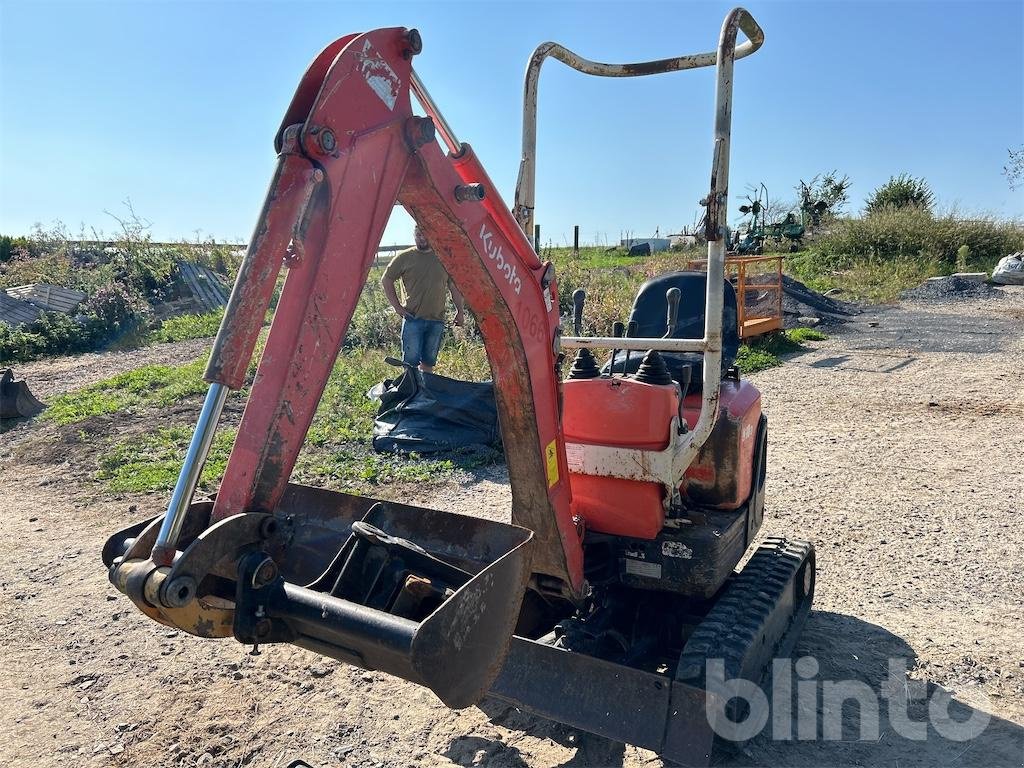 Minibagger Türe ait Kubota U10-3, Gebrauchtmaschine içinde Düsseldorf (resim 2)