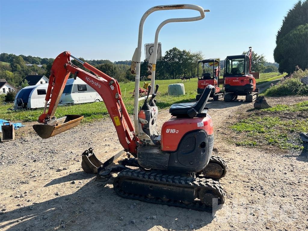 Minibagger Türe ait Kubota U10-3, Gebrauchtmaschine içinde Düsseldorf (resim 1)