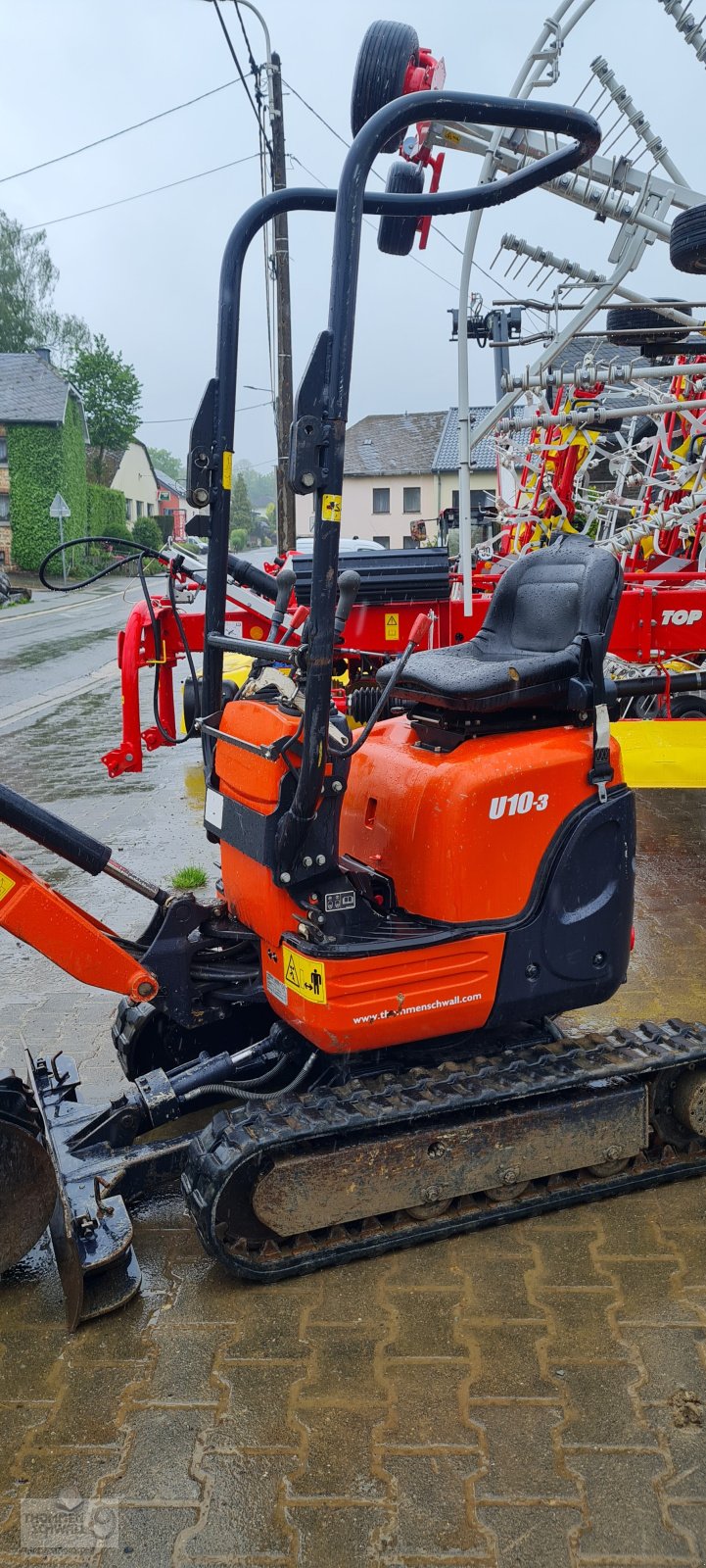 Minibagger van het type Kubota U10-3, Gebrauchtmaschine in Crombach/St.Vith (Foto 3)