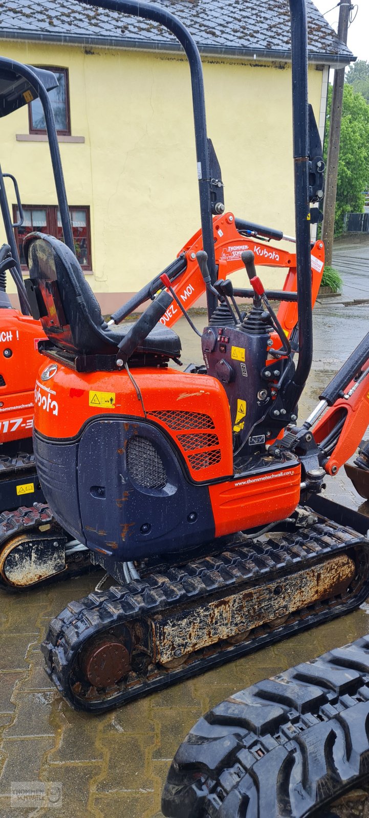 Minibagger des Typs Kubota U10-3, Gebrauchtmaschine in Crombach/St.Vith (Bild 4)