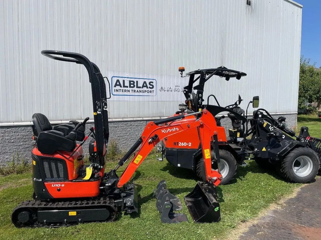 Minibagger typu Kubota U10-5 graafmachine NIEUW! Met bakken, Gebrauchtmaschine w Kwintsheul (Zdjęcie 5)