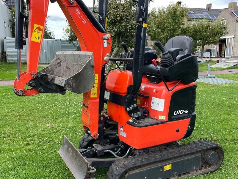 Minibagger типа Kubota U10-5 minigraver 2022 met 460 uur, Gebrauchtmaschine в Kwintsheul