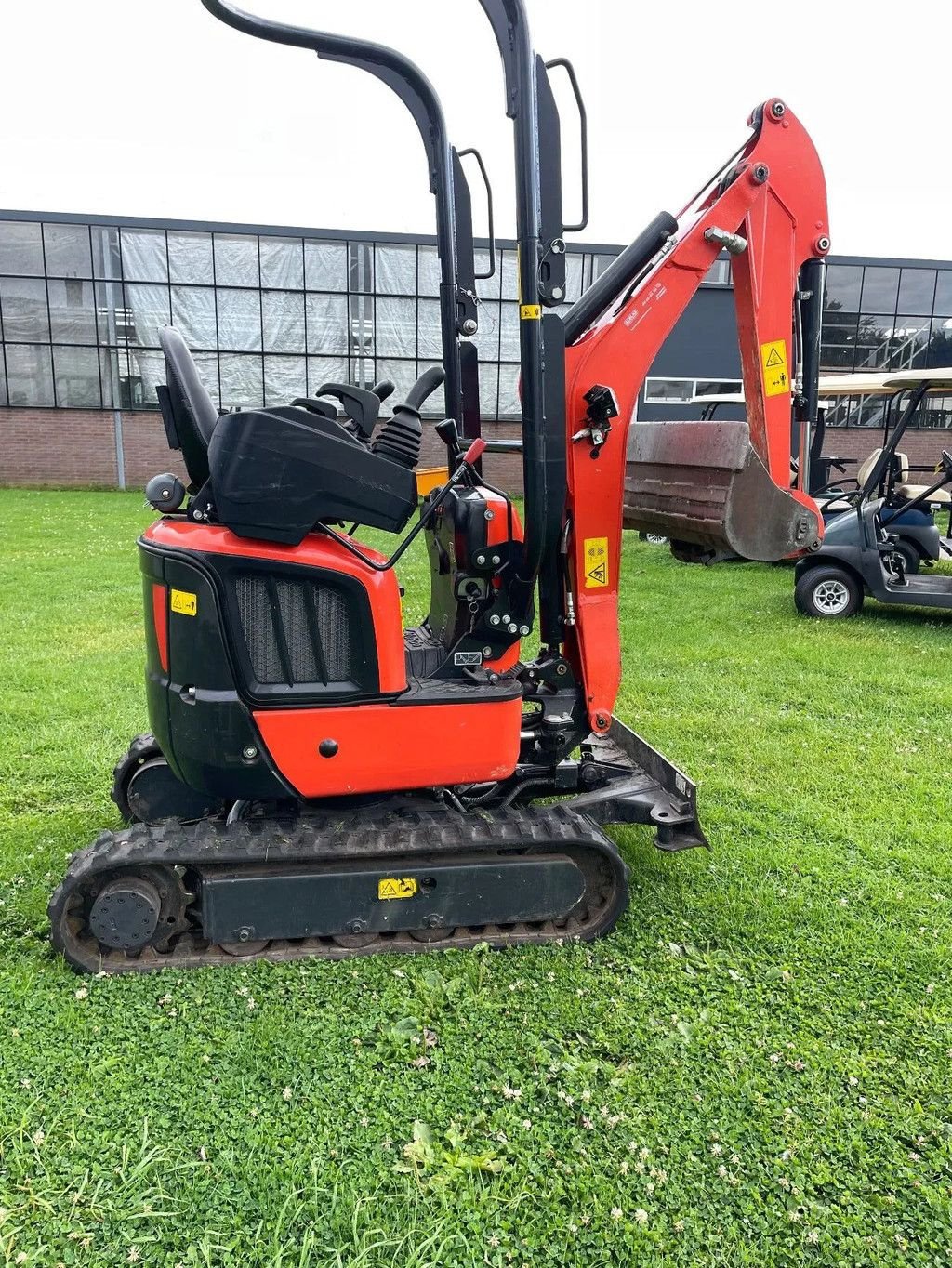 Minibagger типа Kubota U10-5 minigraver 2022 met 460 uur, Gebrauchtmaschine в Kwintsheul (Фотография 5)