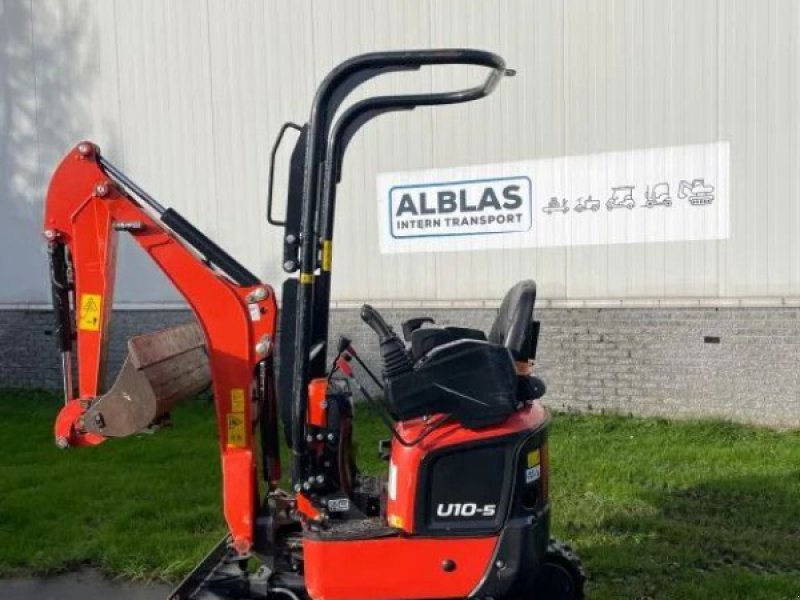 Minibagger tipa Kubota U10-5 minigraver joystick 2022 slechts 458 uur, Gebrauchtmaschine u Kwintsheul (Slika 1)