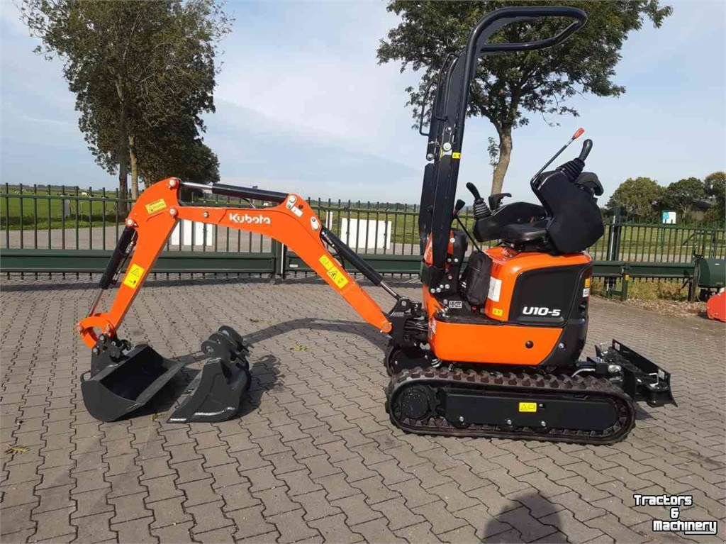 Minibagger du type Kubota U10-5 minigraver, Gebrauchtmaschine en Zevenaar (Photo 4)