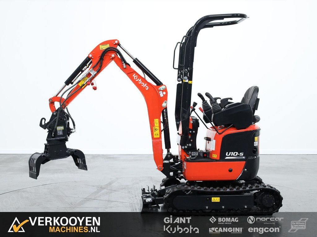 Minibagger del tipo Kubota U10-5 + Sloopsorteer, Neumaschine en Vessem (Imagen 2)