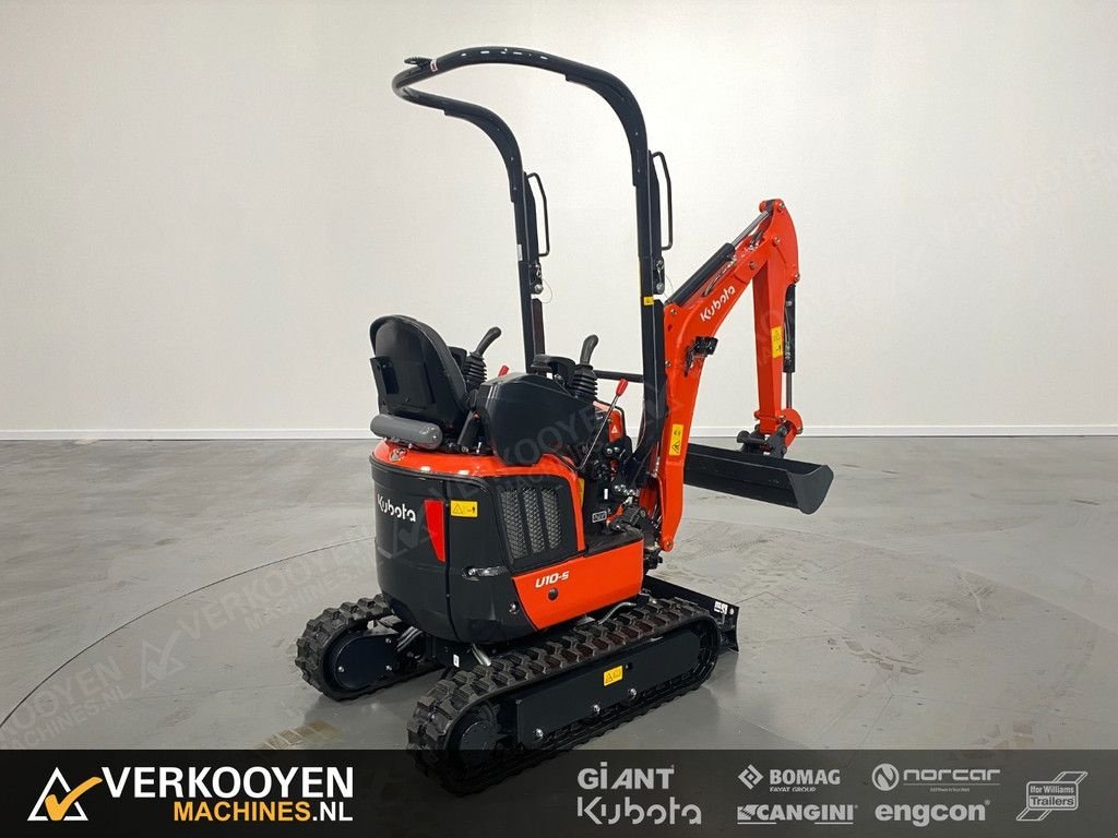 Minibagger Türe ait Kubota U10-5, Gebrauchtmaschine içinde Vessem (resim 8)