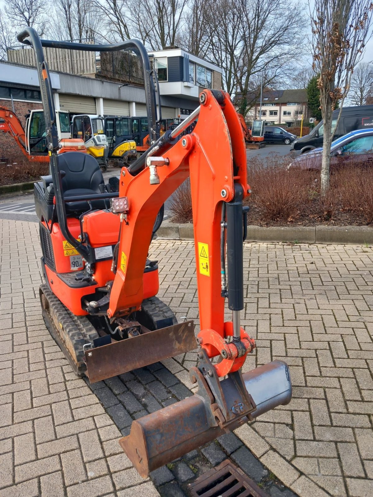 Minibagger типа Kubota U10-5., Gebrauchtmaschine в Alblasserdam (Фотография 3)