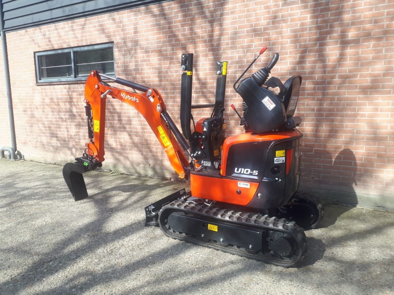 Minibagger des Typs Kubota U10-5, Neumaschine in Maartensdijk (Bild 4)