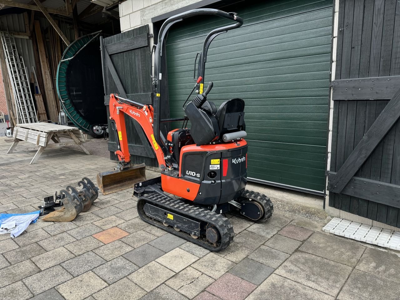 Minibagger tip Kubota U10-5, Gebrauchtmaschine in Leerbroek (Poză 2)