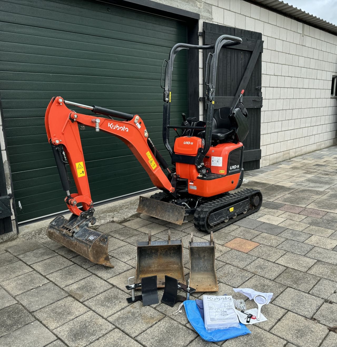 Minibagger tip Kubota U10-5, Gebrauchtmaschine in Leerbroek (Poză 1)