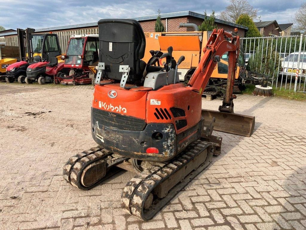 Minibagger des Typs Kubota U15-3, Gebrauchtmaschine in Antwerpen (Bild 5)