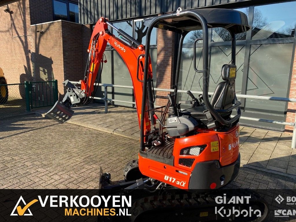 Minibagger typu Kubota U17-3 Alpha Hi-Spec+, Neumaschine w Vessem (Zdjęcie 5)