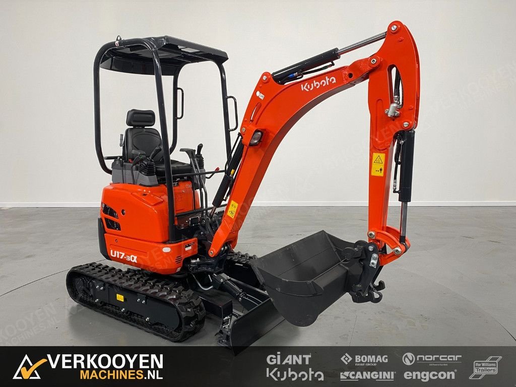 Minibagger van het type Kubota U17-3 Alpha Hi-Spec, Neumaschine in Vessem (Foto 7)