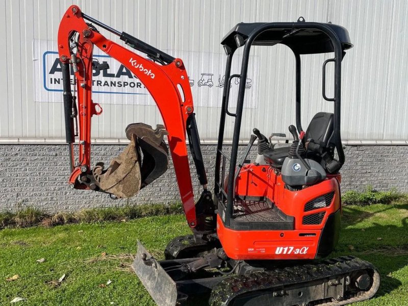 Minibagger des Typs Kubota U17-3 graafmachine 990 uur Hydr snelwissel, Gebrauchtmaschine in Kwintsheul