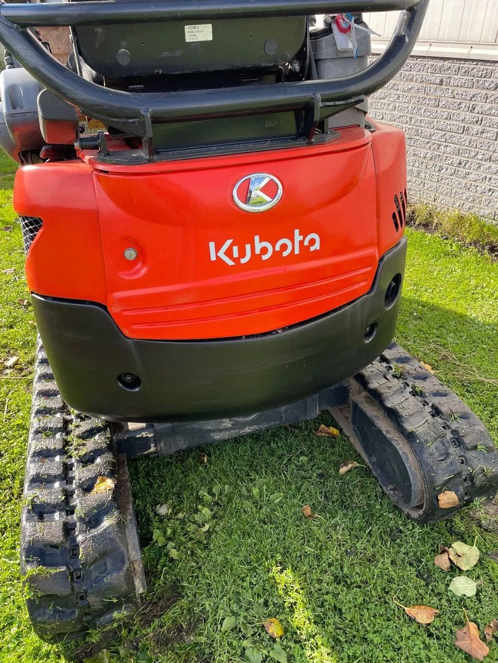 Minibagger a típus Kubota U17-3 graafmachine 990 uur Hydr snelwissel, Gebrauchtmaschine ekkor: Kwintsheul (Kép 4)