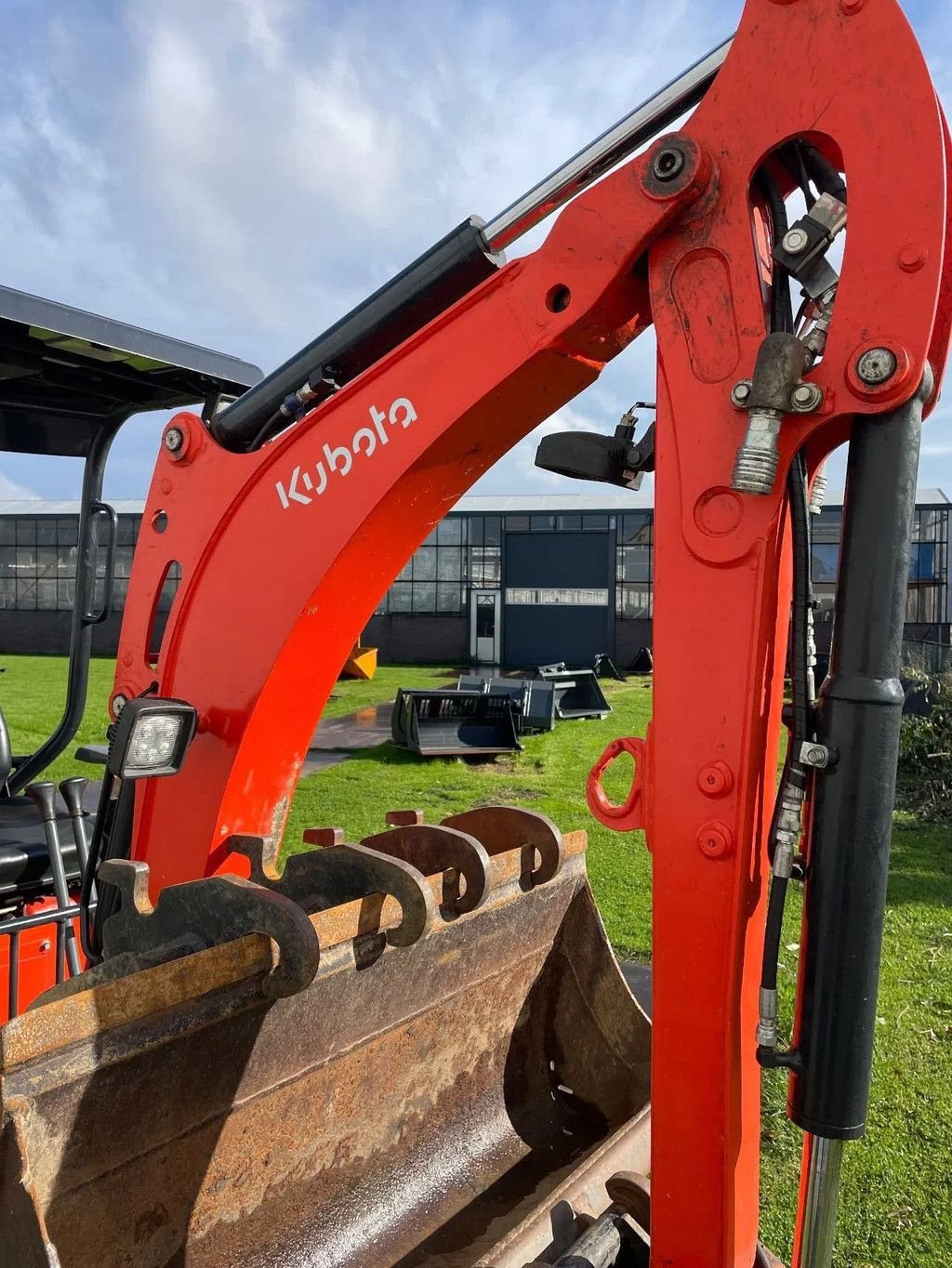 Minibagger of the type Kubota U17-3 graafmachine 990 uur Hydr snelwissel, Gebrauchtmaschine in Kwintsheul (Picture 7)