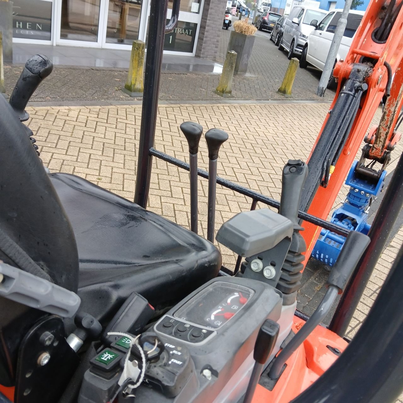 Minibagger del tipo Kubota U17-3., Gebrauchtmaschine en Alblasserdam (Imagen 5)