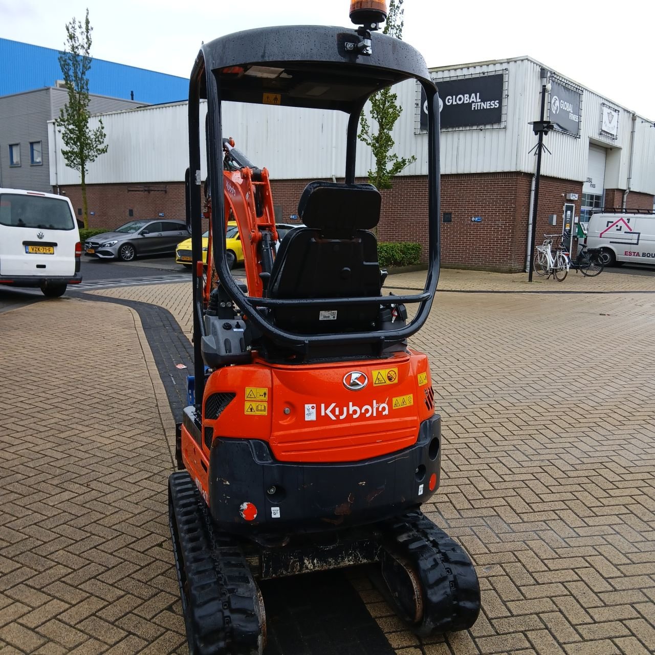 Minibagger des Typs Kubota U17-3., Gebrauchtmaschine in Alblasserdam (Bild 3)