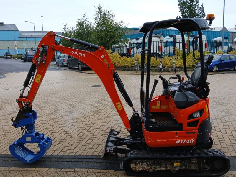 Minibagger typu Kubota U17-3., Gebrauchtmaschine w Alblasserdam