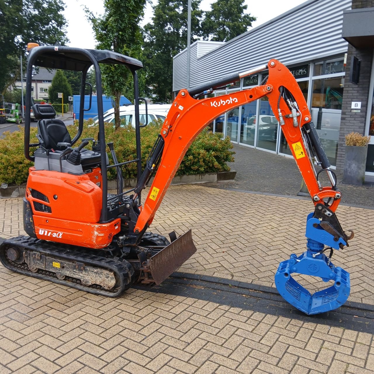 Minibagger des Typs Kubota U17-3., Gebrauchtmaschine in Alblasserdam (Bild 2)