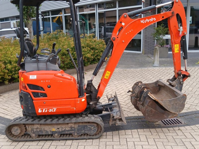 Minibagger tip Kubota U17-3., Gebrauchtmaschine in Alblasserdam