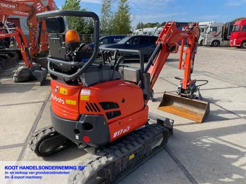 Minibagger tip Kubota U17-3a Inclusief Sorteergrijper (TOP), Gebrauchtmaschine in Nieuwerkerk aan den IJssel (Poză 3)