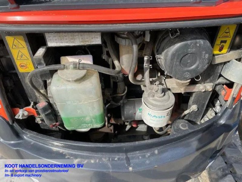 Minibagger des Typs Kubota U17-3a Inclusief Sorteergrijper (TOP), Gebrauchtmaschine in Nieuwerkerk aan den IJssel (Bild 9)