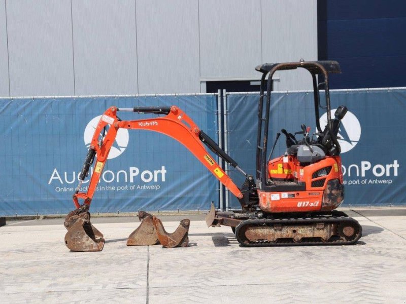 Minibagger van het type Kubota U17-3a, Gebrauchtmaschine in Antwerpen (Foto 1)