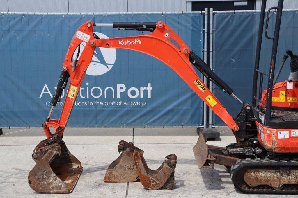 Minibagger du type Kubota U17-3a, Gebrauchtmaschine en Antwerpen (Photo 11)