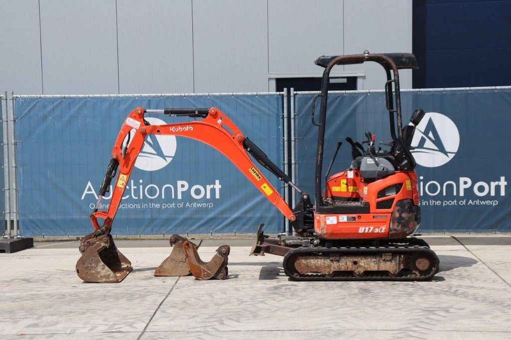 Minibagger du type Kubota U17-3a, Gebrauchtmaschine en Antwerpen (Photo 2)