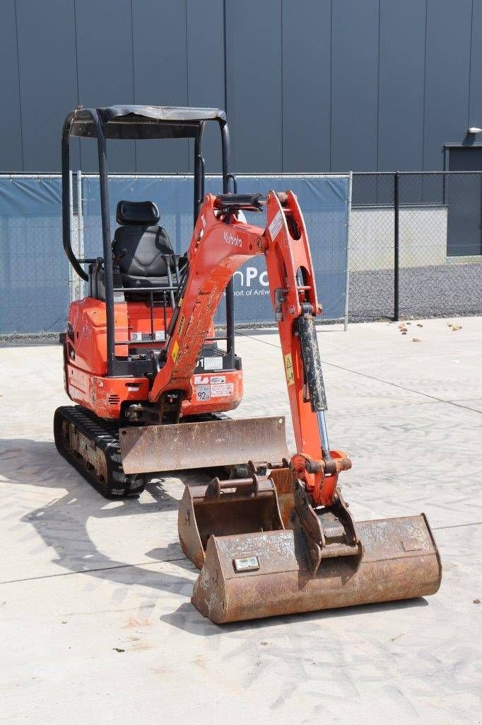 Minibagger typu Kubota U17-3a, Gebrauchtmaschine w Antwerpen (Zdjęcie 8)