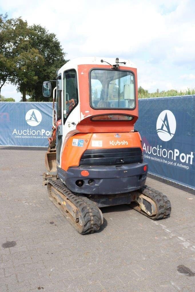 Minibagger des Typs Kubota U20-3EU, Gebrauchtmaschine in Antwerpen (Bild 4)