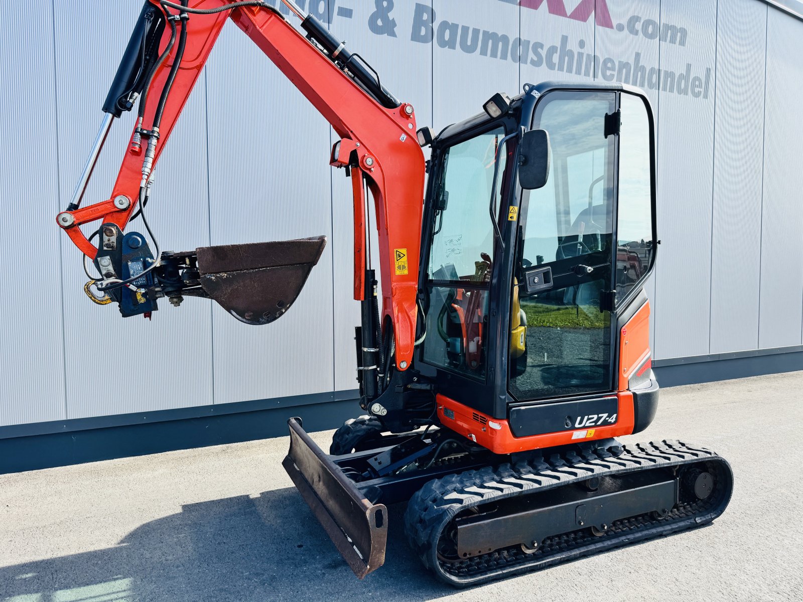 Minibagger van het type Kubota U27-4, Gebrauchtmaschine in Falkenstein (Foto 1)