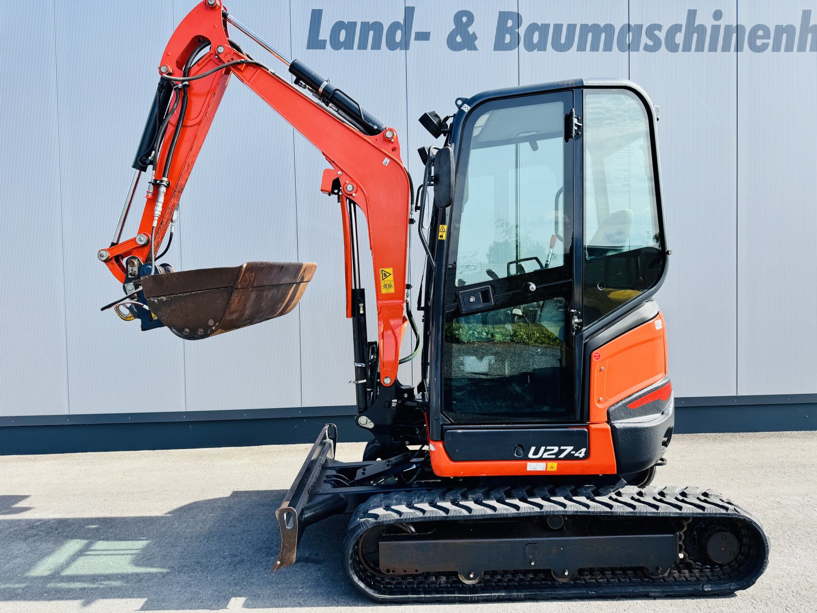 Minibagger van het type Kubota U27-4, Gebrauchtmaschine in Falkenstein (Foto 2)