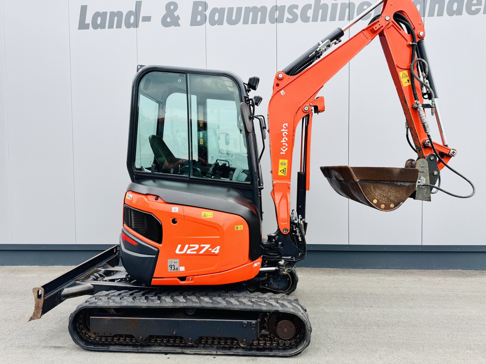 Minibagger del tipo Kubota U27-4, Gebrauchtmaschine In Falkenstein (Immagine 3)