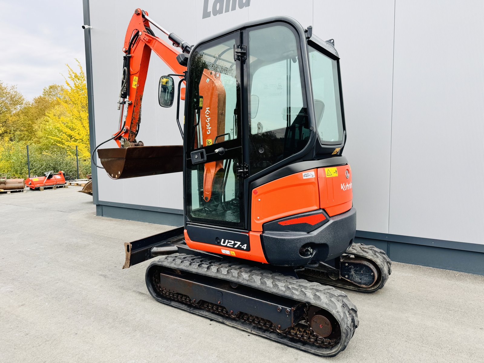 Minibagger типа Kubota U27-4, Gebrauchtmaschine в Falkenstein (Фотография 5)