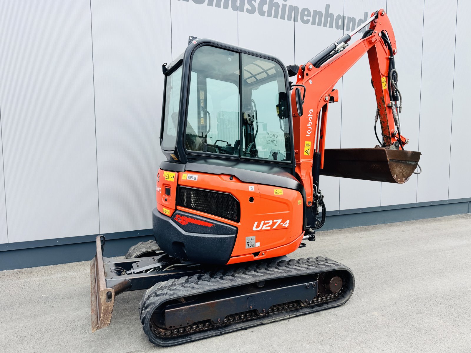 Minibagger del tipo Kubota U27-4, Gebrauchtmaschine en Falkenstein (Imagen 6)